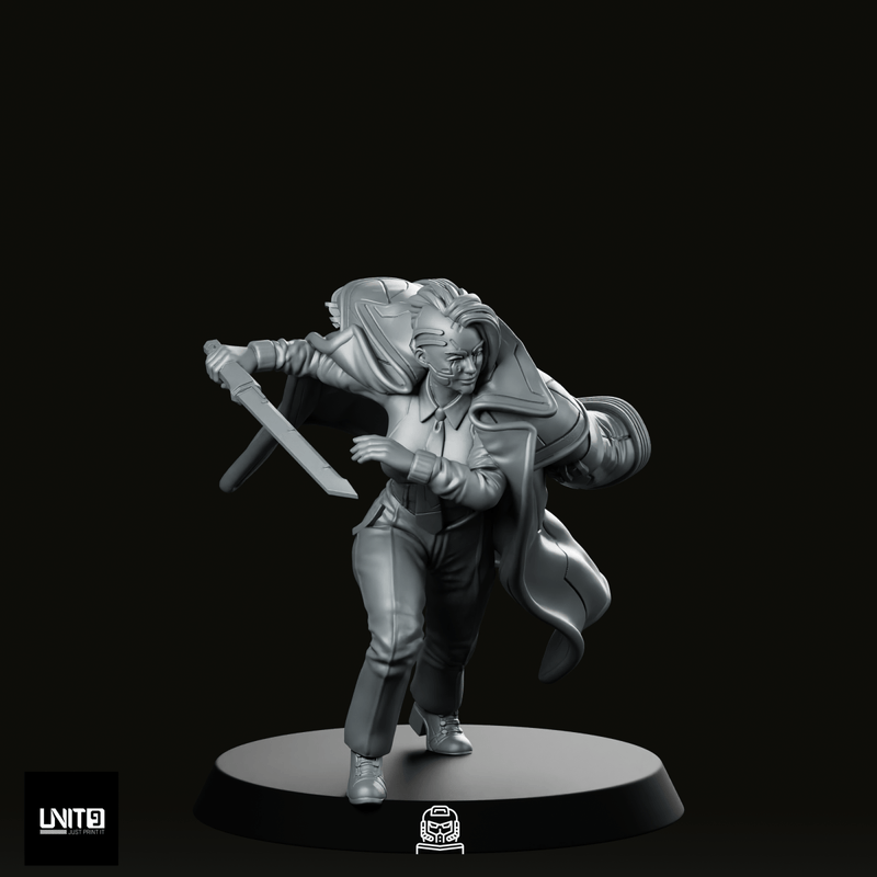 Yara Belle Kuznetsova 2v1 Miniature - We Print Miniatures