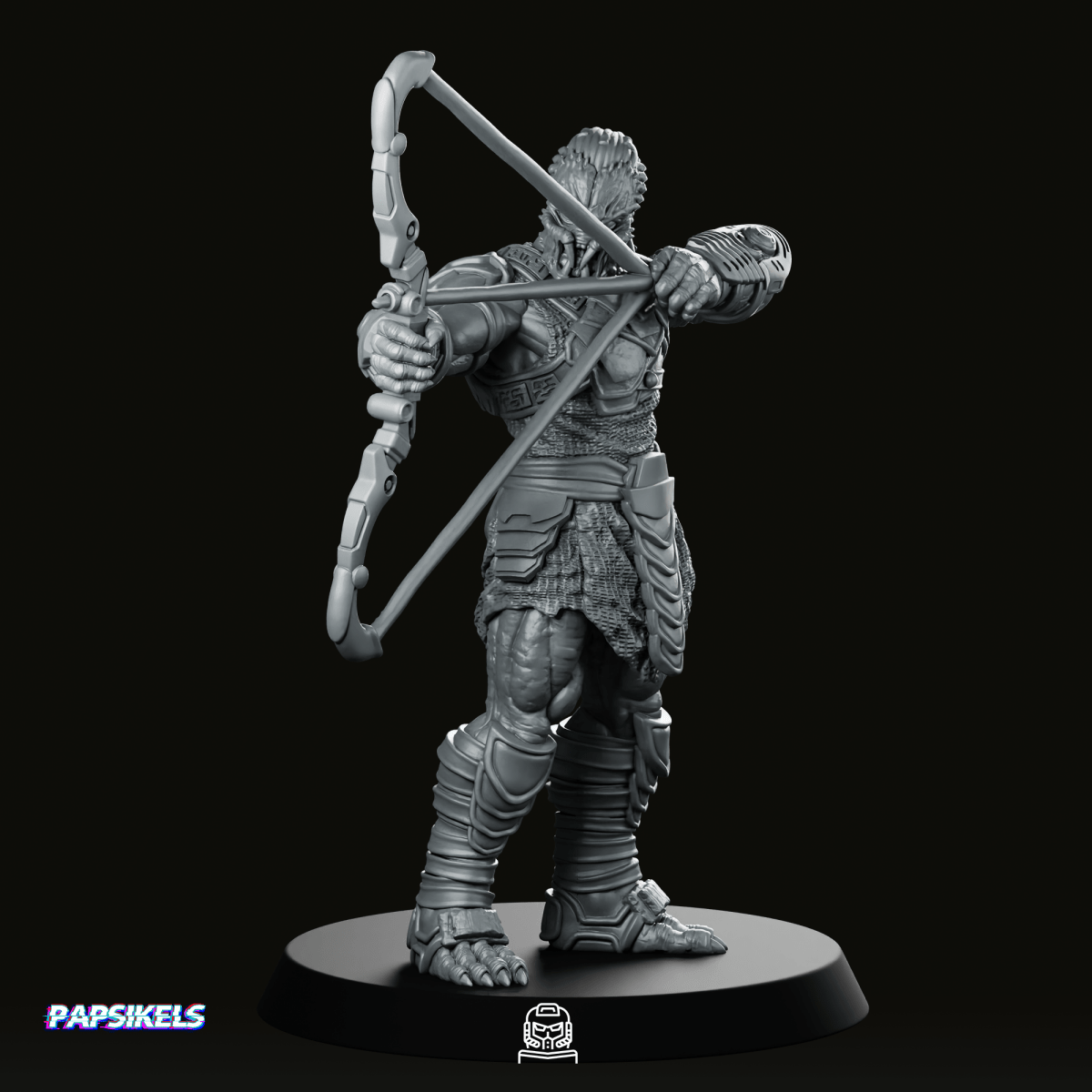 Young Outcast Skull Hunter Dek 3 - We Print Miniatures