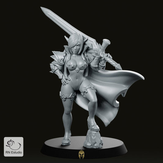 Zeeras Slayer – A Deadly and Elegant Fantasy Miniature for Tabletop Games - We Print Miniatures