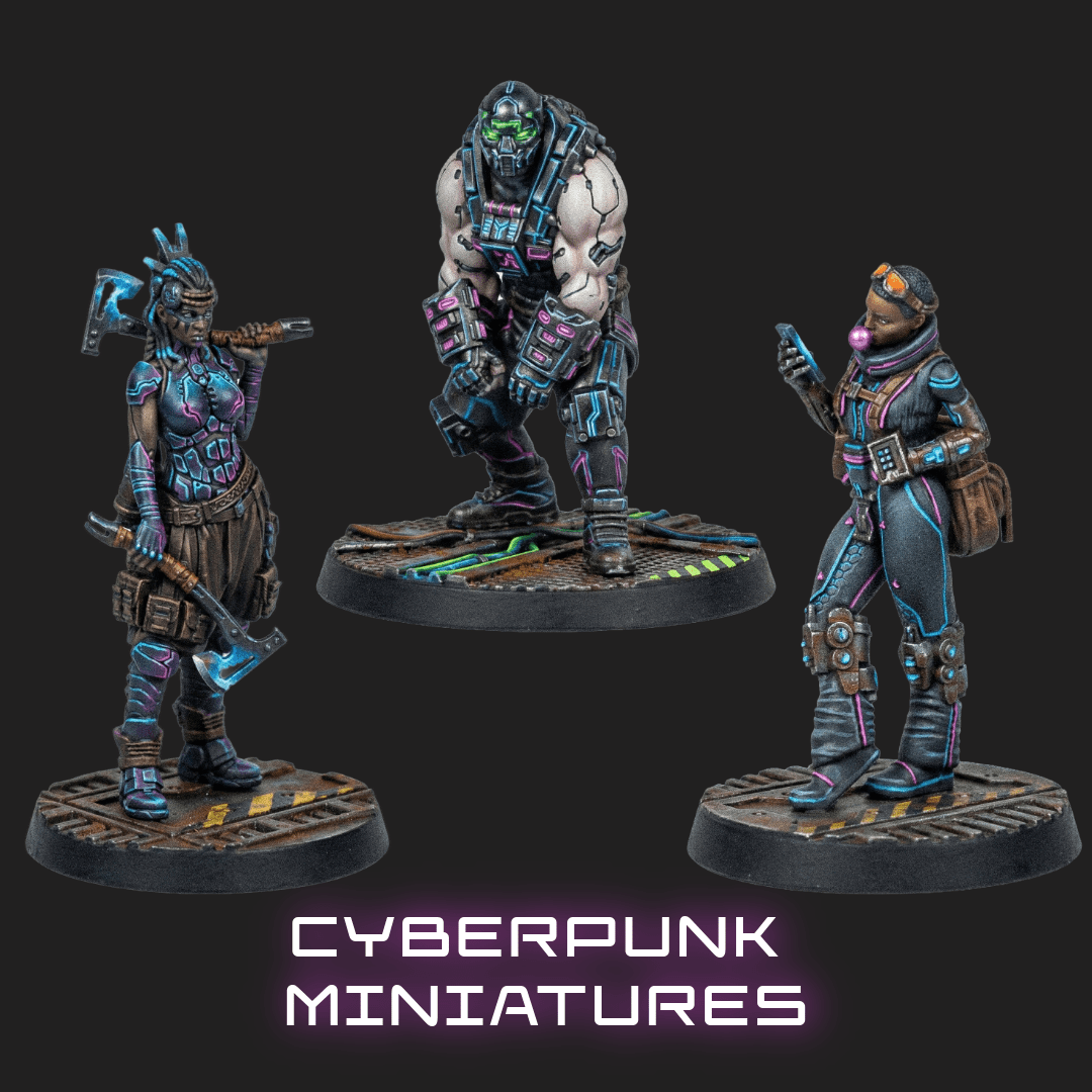 Figurines compatibles Cyberpunk 2077