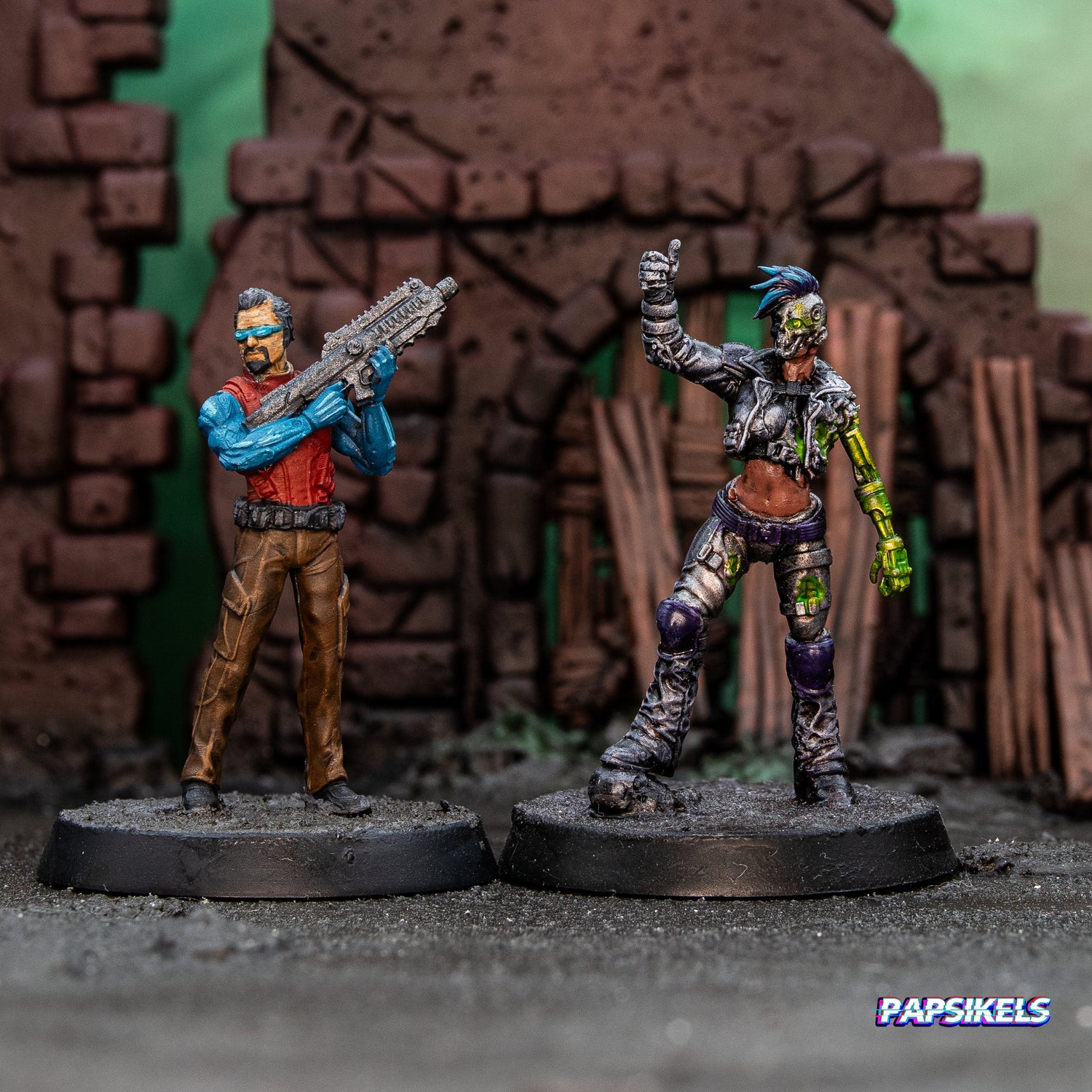 Cyberpunk Miniatures