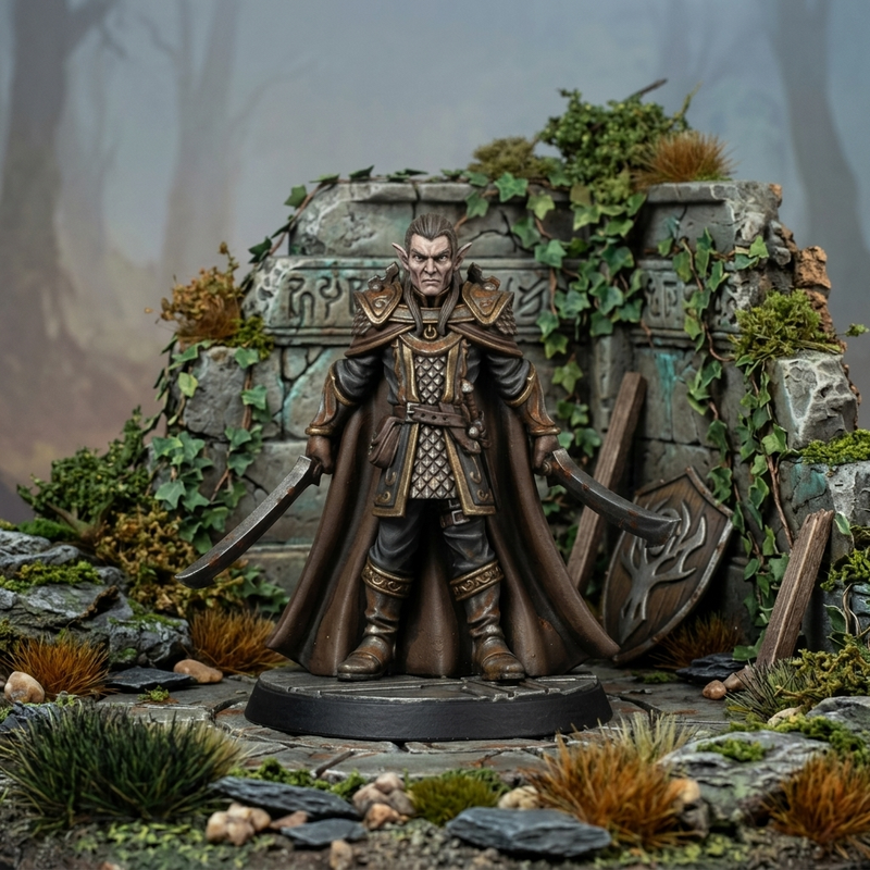 Elf Fantasy Miniatures - We Print Miniatures