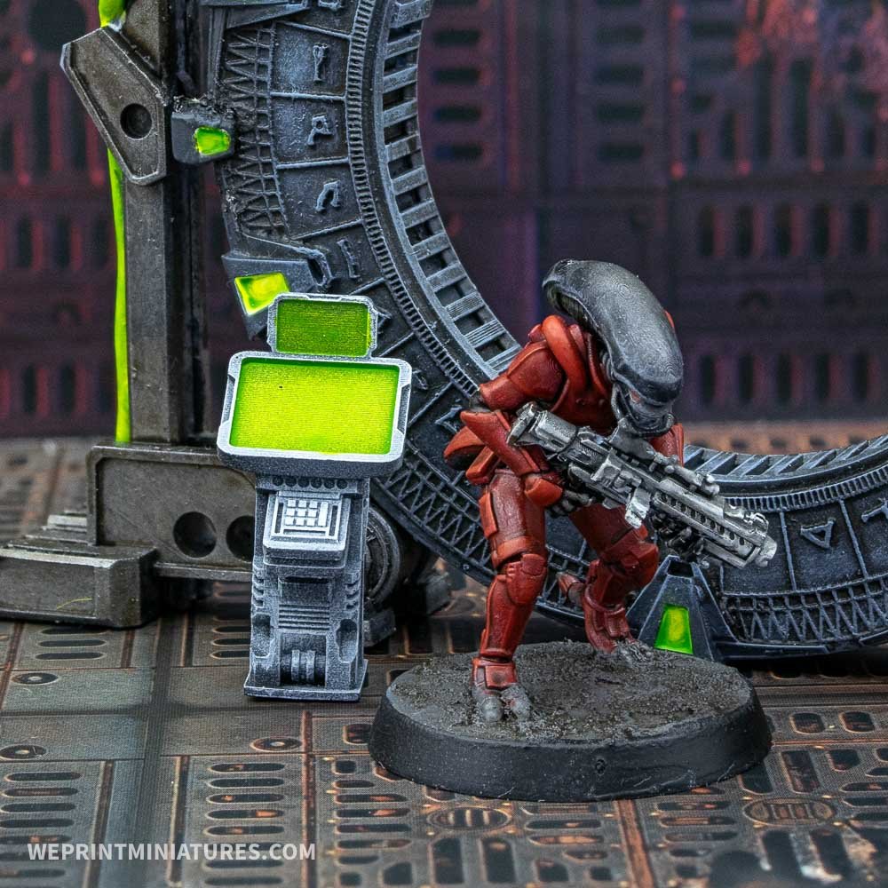 Human Interface Compatible Cyberpunk Miniatures