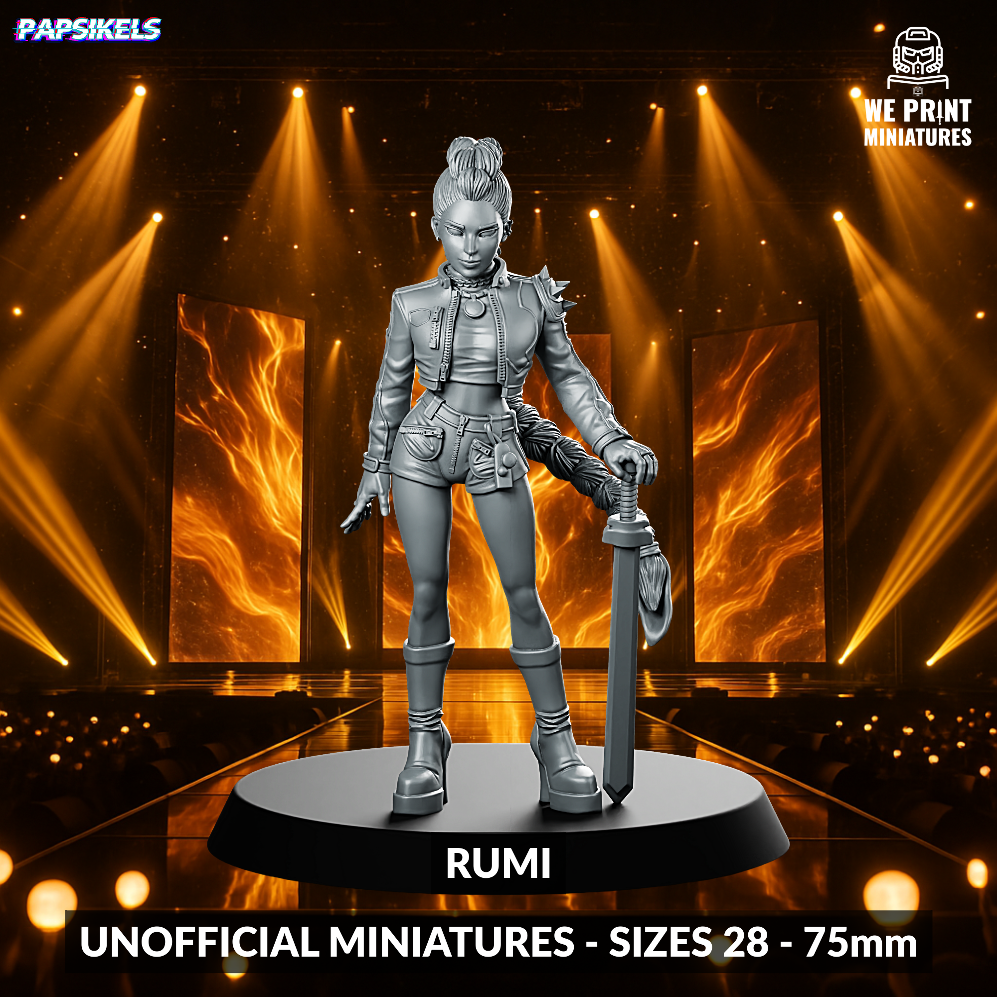 Kpop Deamon Hunters - We Print Miniatures