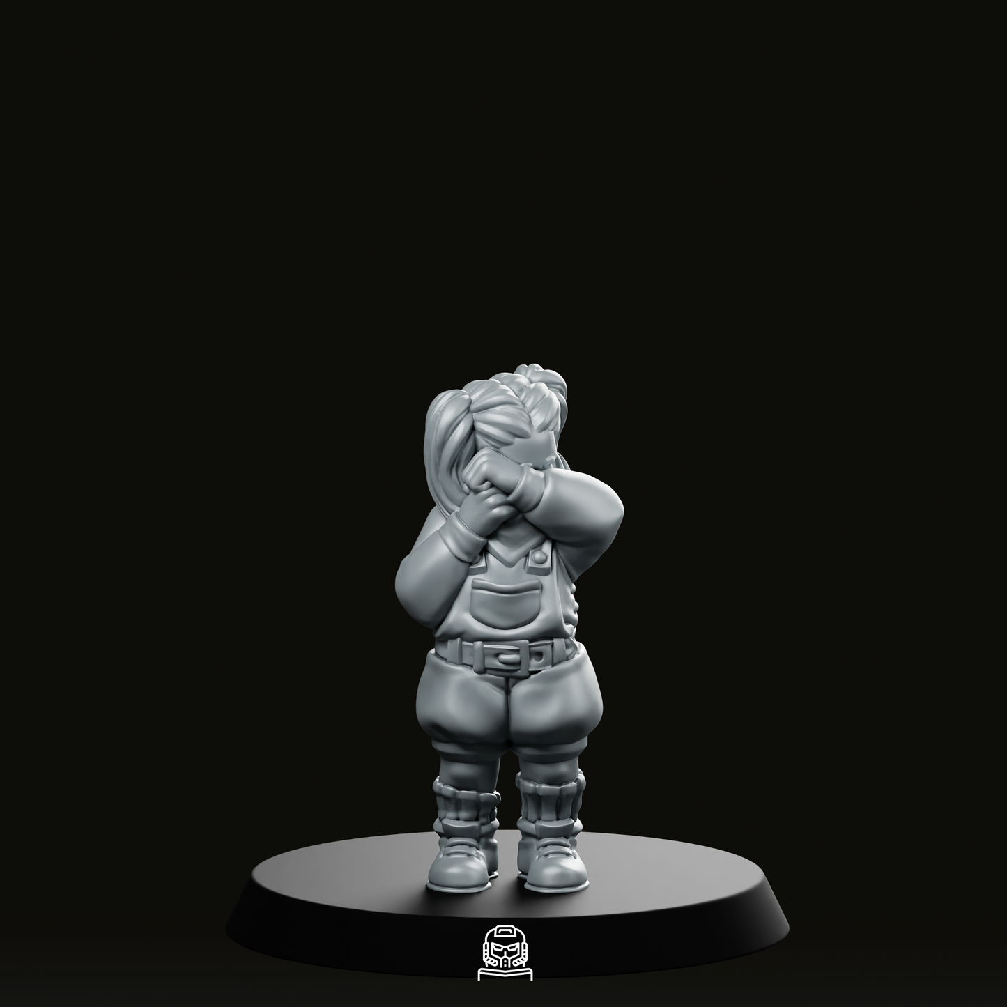 Crying Child  Miniature