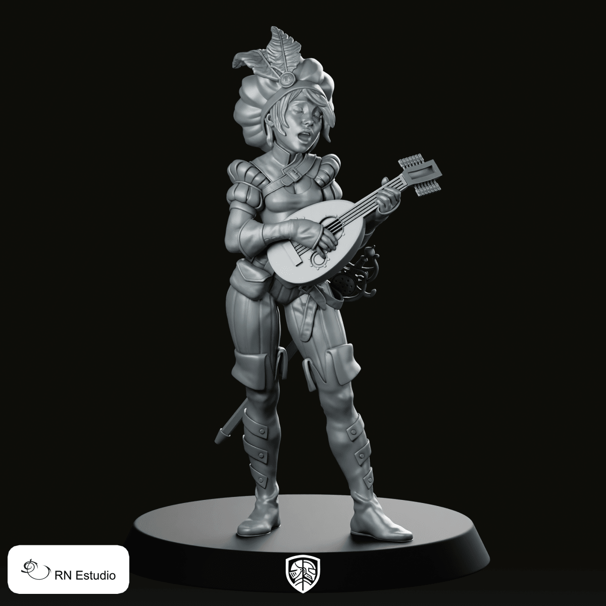 1 Acquilina Miniature - RN Estudio - We Print Miniatures