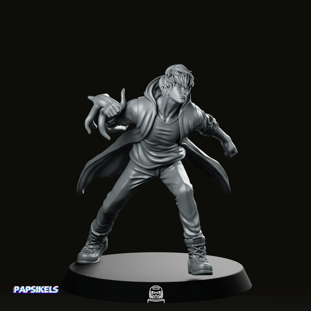 10th S Rank Hunter Miniature - Papsikels Miniatures - We Print Miniatures