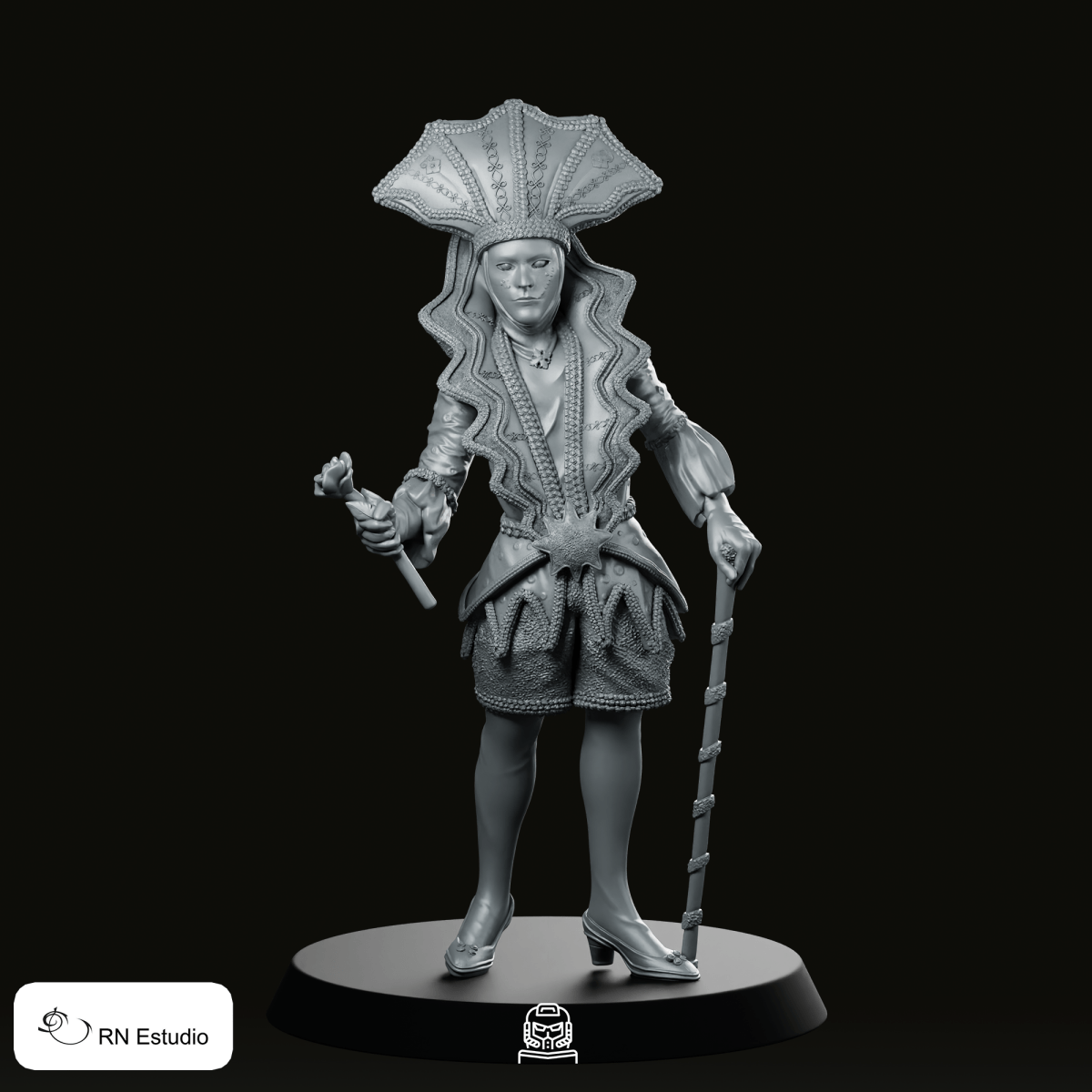 11 Brighella Miniature - RN Estudio - We Print Miniatures