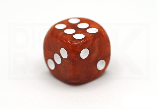 12x16MM Dice Block | Pearl Amber - DiceRoll UK - We Print Miniatures