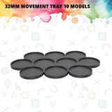 32MM MOVEMENT TRAY 10 MODELS - We Print Miniatures - We Print Miniatures