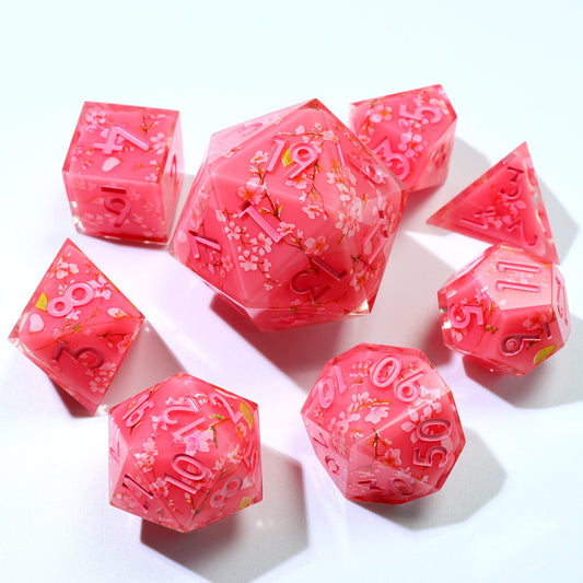 Kandierte Blüte | 33 mm D20 | Übergroßer Art Core Würfel