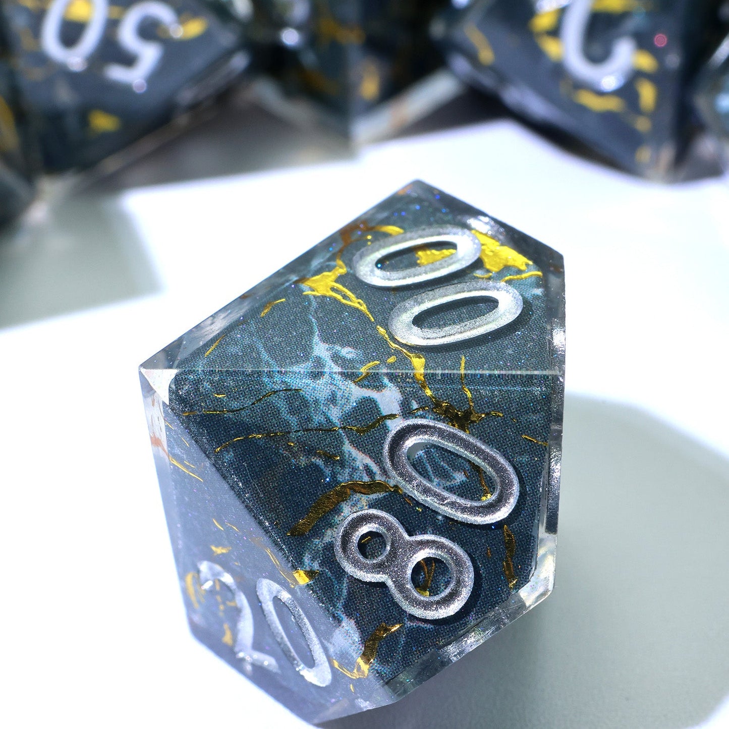Gilded Void | Art Core Würfel | 7-teiliges Set