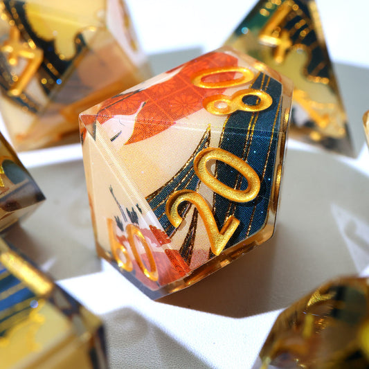 Whispering Glade | Art Core Würfel | 7-teiliges Set