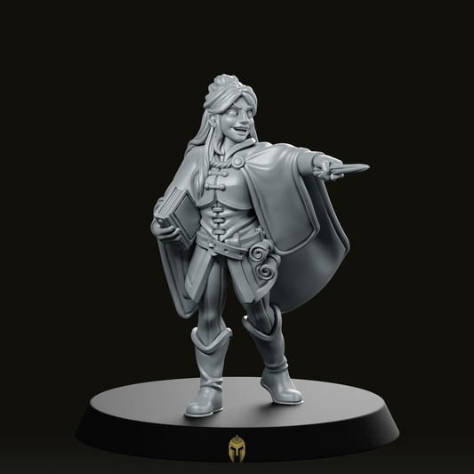 Apprentice Wizard Fantasy Miniature - We Print Miniatures