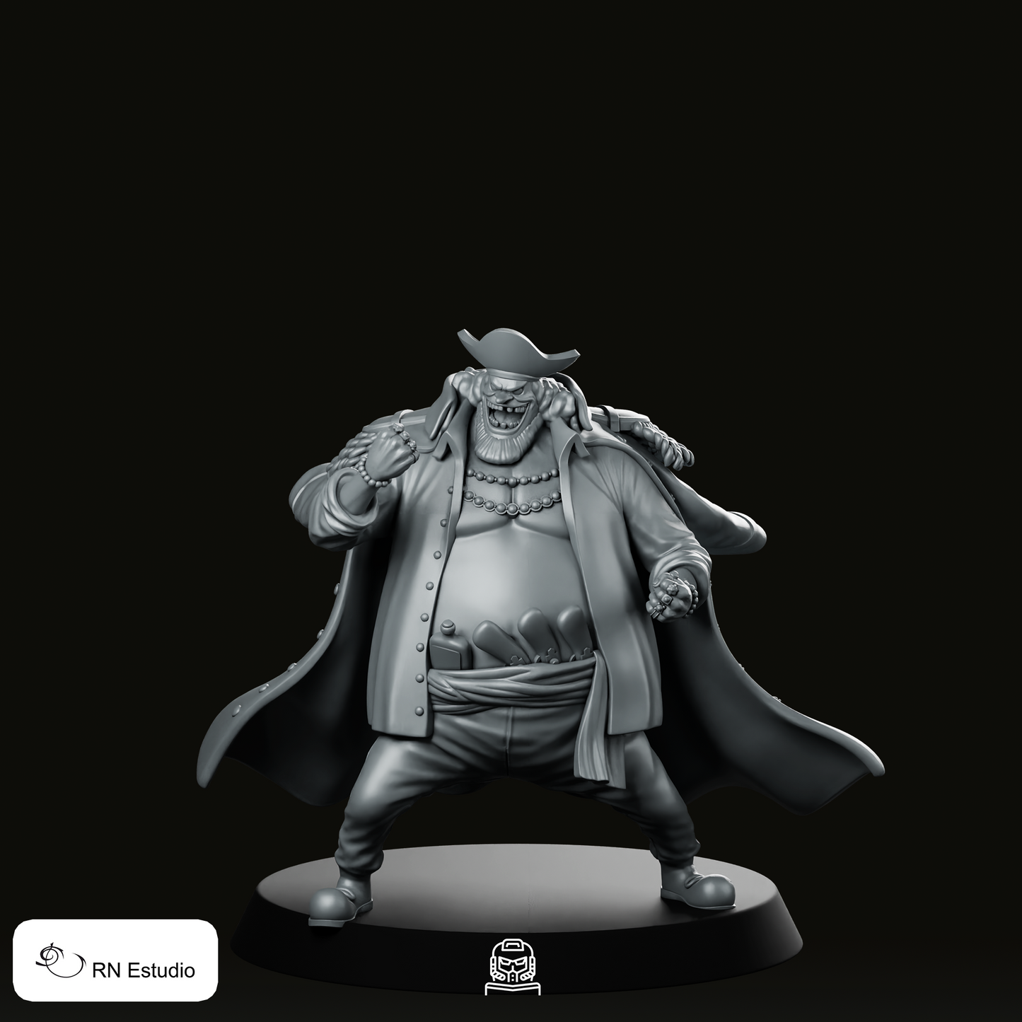 Blackbeard Miniatur 