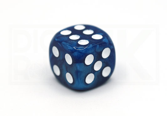 12x16MM Dice Block | Pearl Blue
