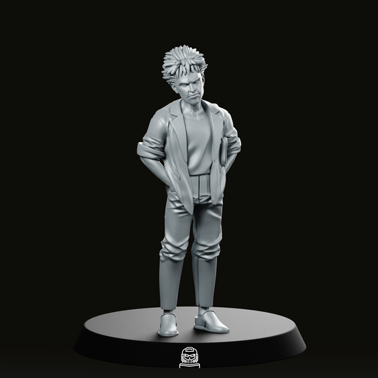 Capsule Gang Biker Eiichi Miniature