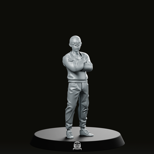 Capsule Gang Biker Yuji Miniature