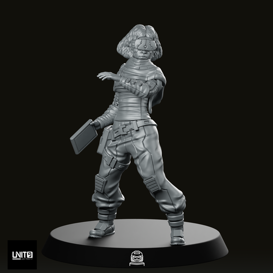 Capt. Samira Haddad Pose 2 Miniature