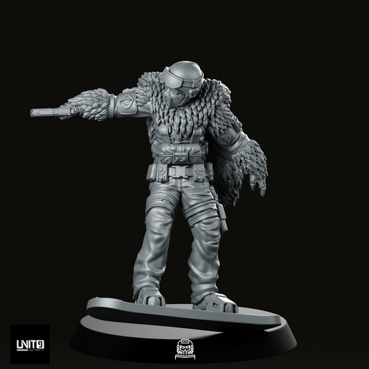Cobra Snow Serpent Trooper 4 Miniature