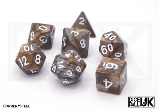 Elemental Dice | Copper & Steel