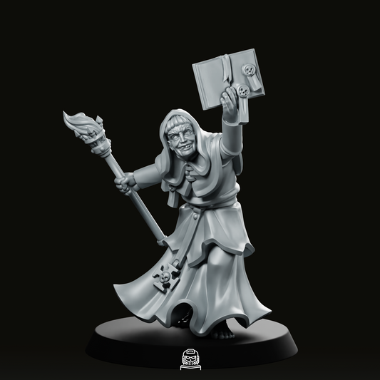 Crazy Priest Miniature