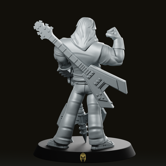 Eddie God Of Rock Miniature