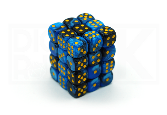 36x12MM Dice Block | Elemental Black & Blue