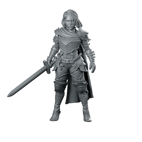 Miniatur der weiblichen Wächterin Elma