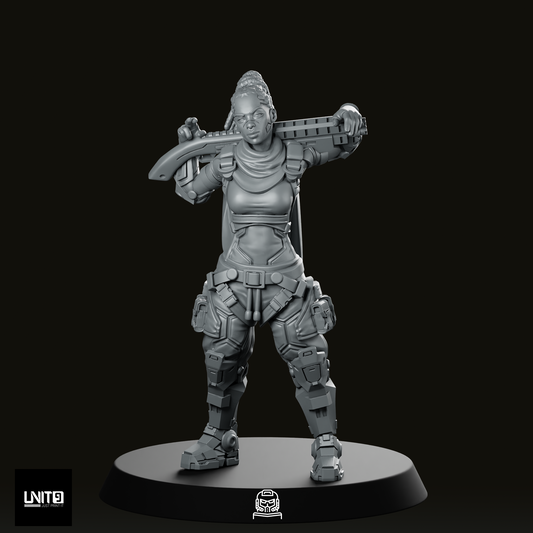 Kamilah Wright Dub Witch 2 Miniature