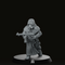 Trench Masked Cultist With Autogun Miniature