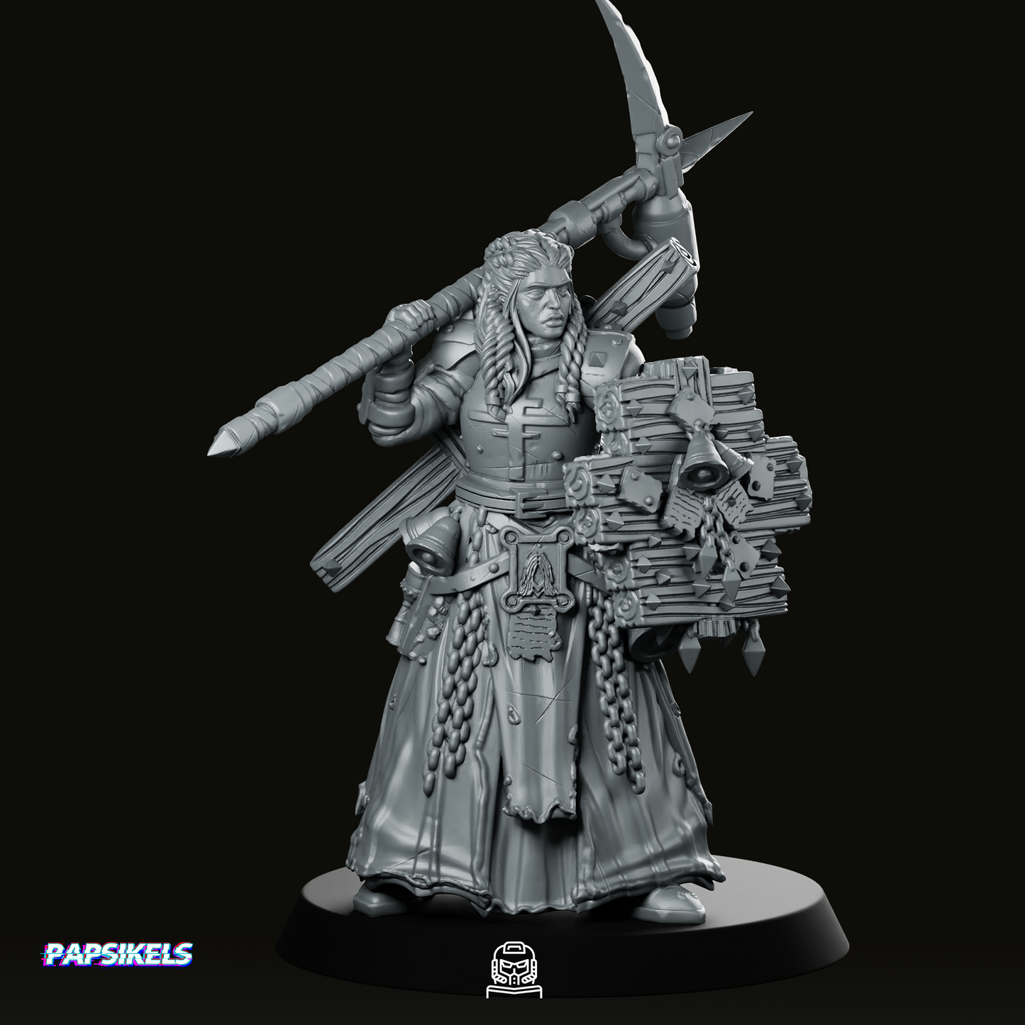 Trench Crusade Quiapo War Prophet Miniature