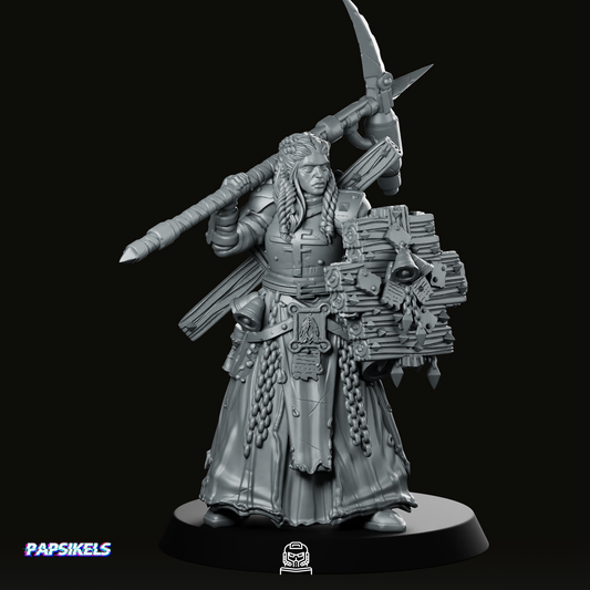 Trench Crusade Quiapo War Prophet Miniature