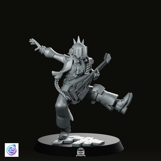 Rocking Lute Bard Miniature