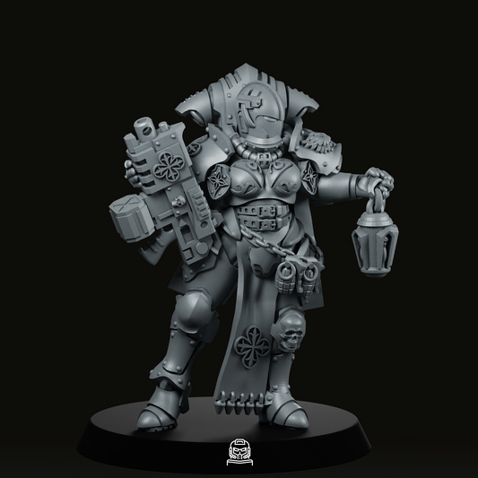 Battle Nun 2 Front Miniature