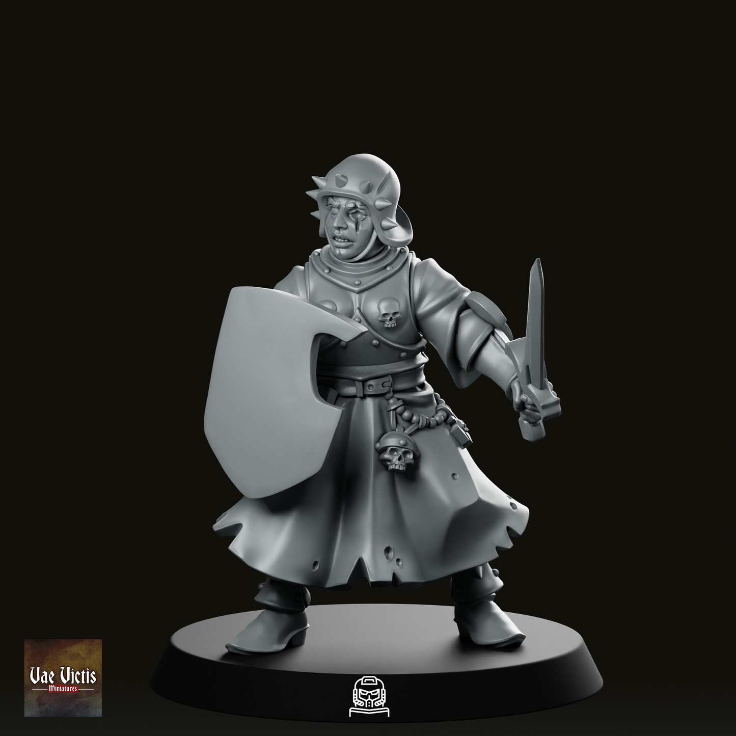 Swords For Hire Zealous Nun 10 Miniature