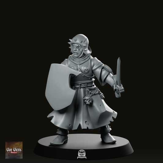 Swords For Hire Zealous Nun 10 Miniature
