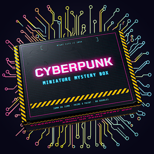 Cyberpunk Miniatures Mystery Box