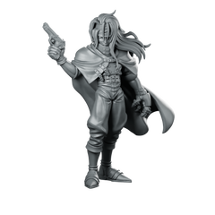 Victor Tinevale JRPG Miniatuur Scherpschutter Pistool Revolverheld