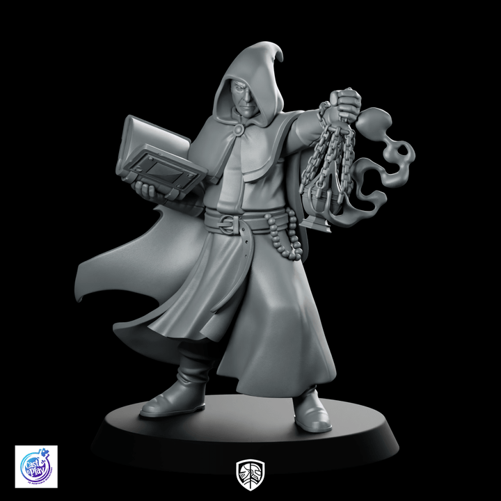 Acolyte A Miniature Hooded Mage