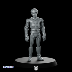 Actuarial Program Ram Miniature Sci-Fi Cyberpunk Analyst