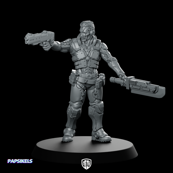 Adam Slasher Pcpd Special Force Hunter Cyborg