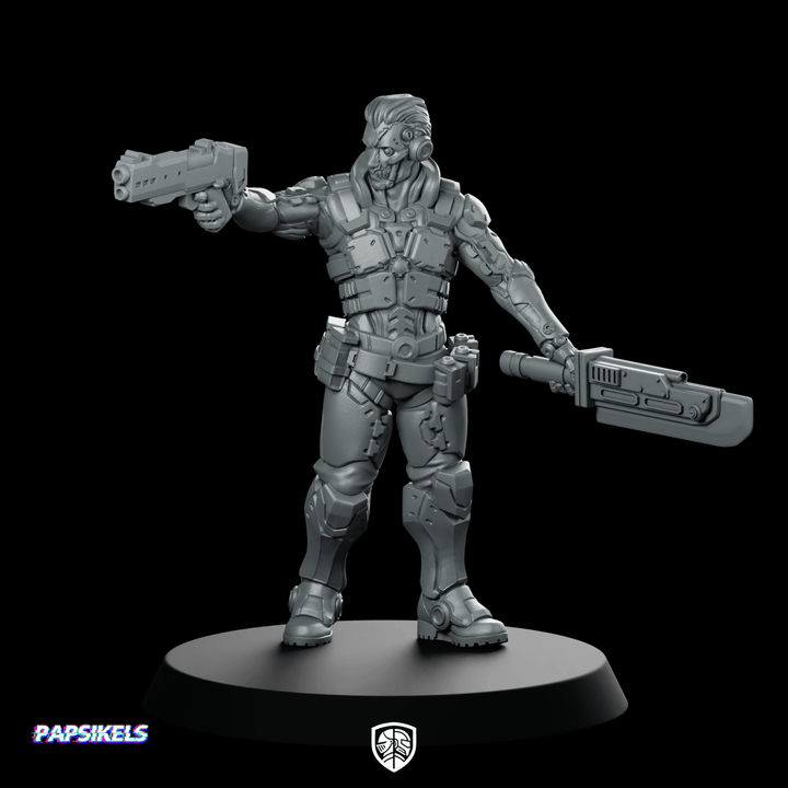 Adam Slasher Pcpd Special Force Hunter Cyborg