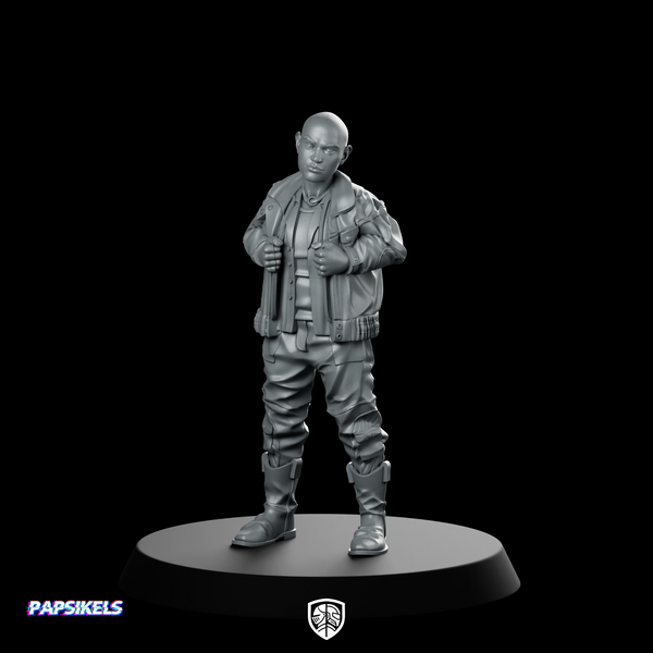 Adopted Sister Scavenger Miniature Sci-Fi Survivor Operative