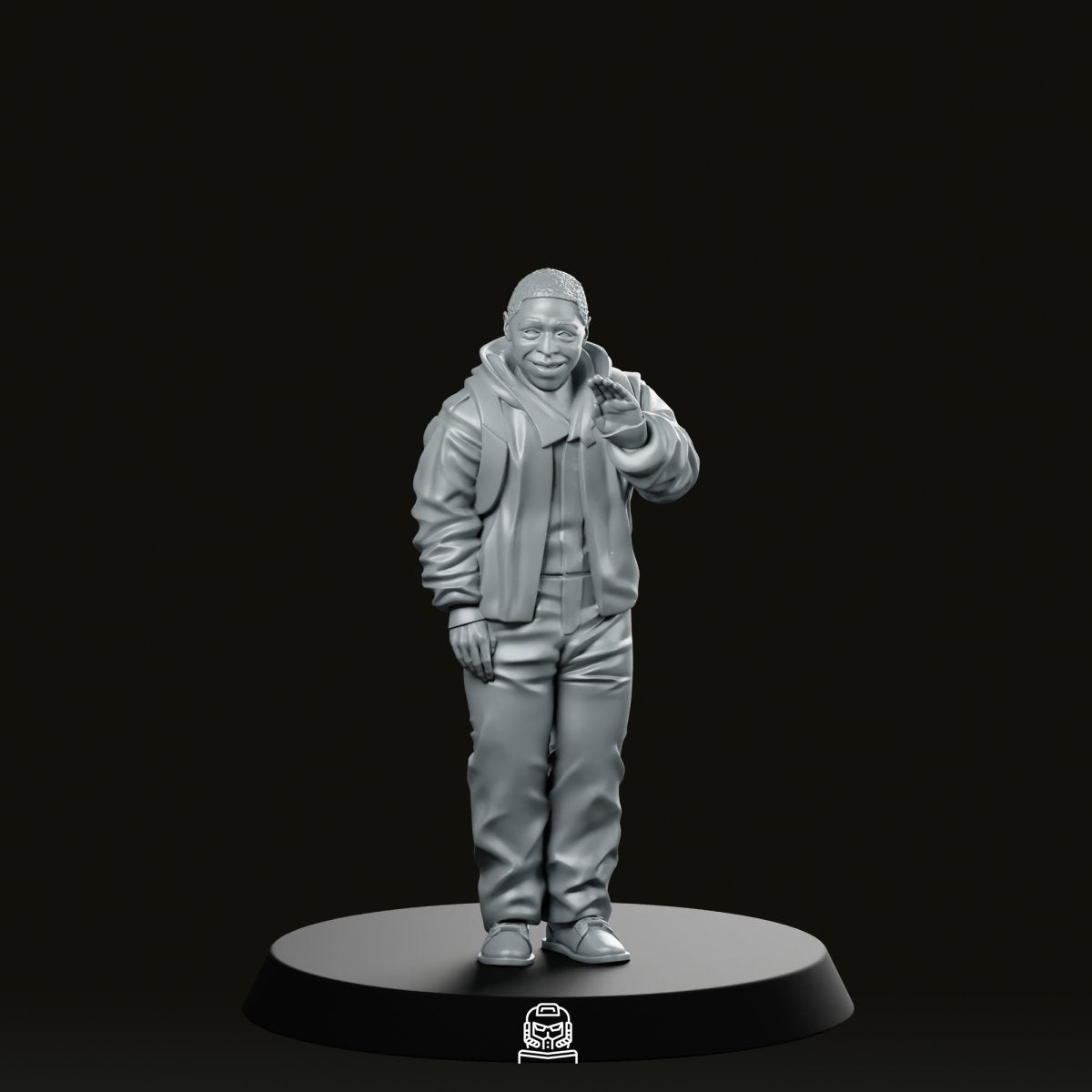 Adopted Synthetic Brother Miniature - Papsikels Miniatures - We Print Miniatures