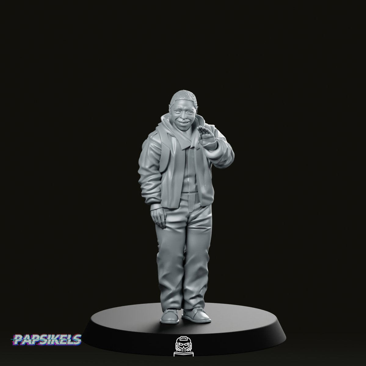 Adopted Synthetic Brother Miniature - Papsikels Miniatures - We Print Miniatures