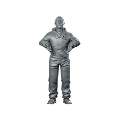Adopted Synthetic Brother Reboot Miniature Sci-Fi Android NPC Miniature 360 Spin 01