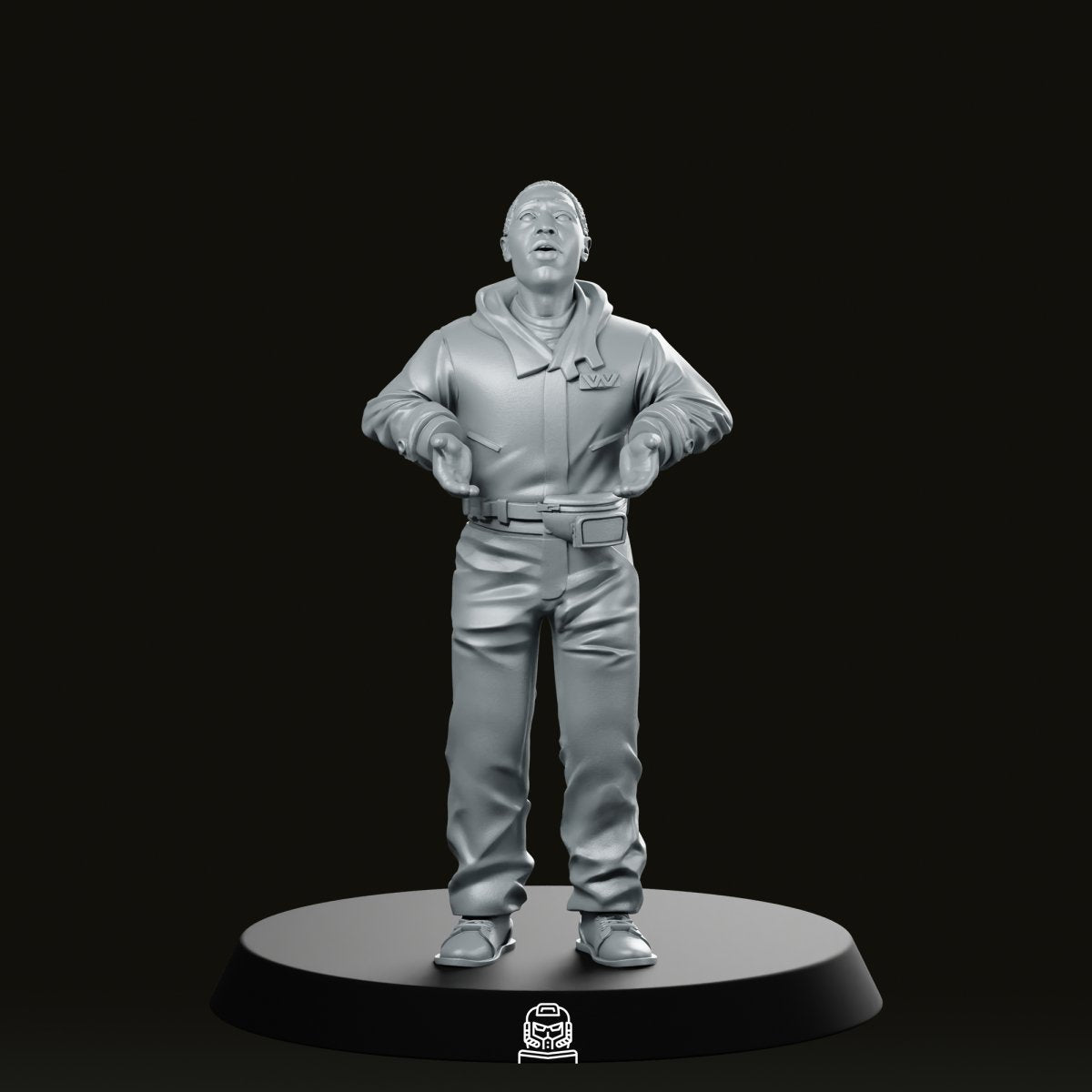 Adopted Synthetic Brother Reboot Miniature - Papsikels Miniatures - We Print Miniatures