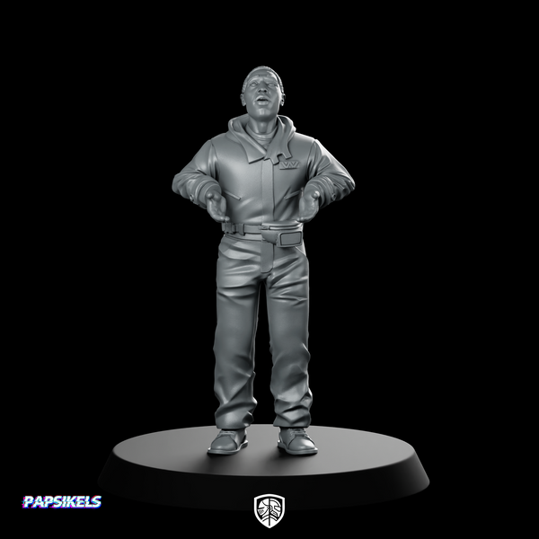Adopted Synthetic Brother Reboot Miniature Sci-Fi Android NPC
