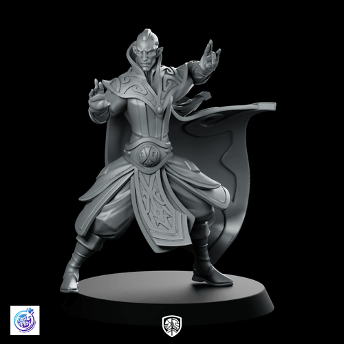 Aethernal Artificer C Miniature Arcane Tech Mage - CastNPlay - We Print Miniatures